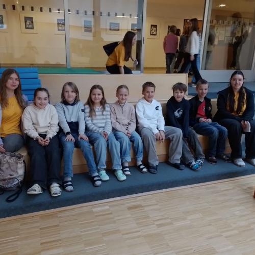 Beim Tag der offenen Tür an der MS St. Anton