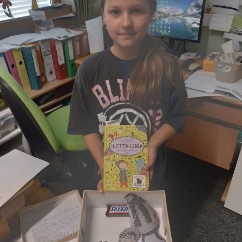 Kinder der 4. Schst. bei der Buchpräsentation