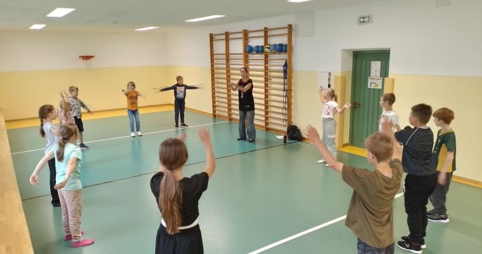 Kinder bei der Veranstaltung Breakdance