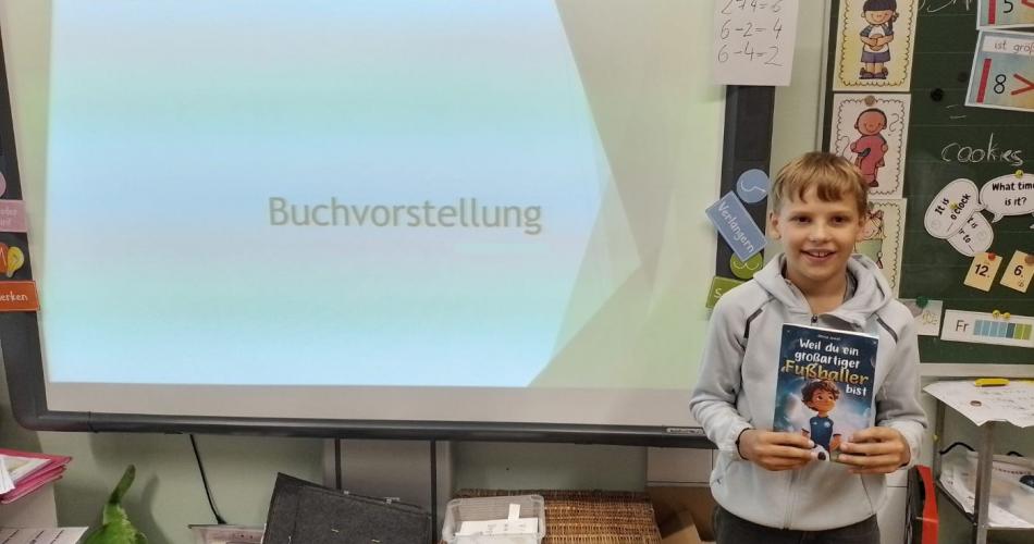 Kinder der 4. Schst. bei der Buchpräsentation